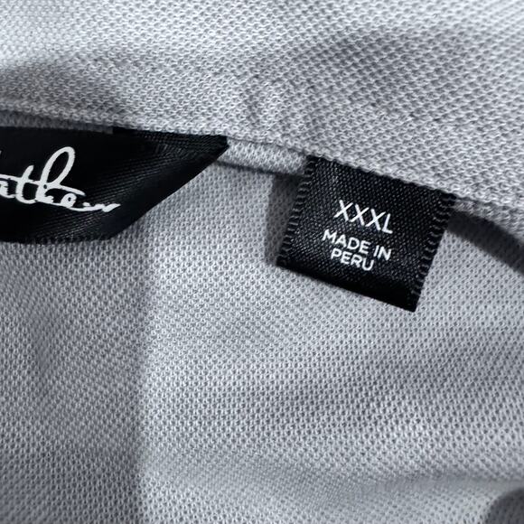 TravisMathew USA Flag Golf Polo Men’s 3XL Gray Stars & Stripes - Picture 5 of 6